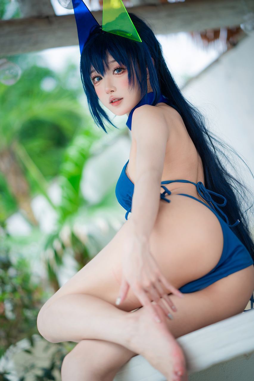 阿包也是兔娘-花园泳装 [35P-306MB] cosplay美女-第4张