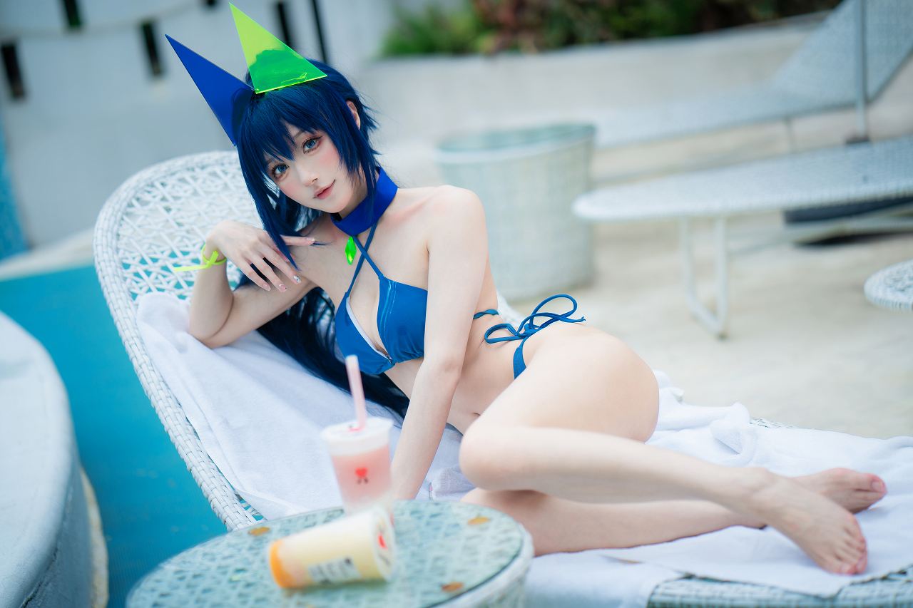 阿包也是兔娘-花园泳装 [35P-306MB] cosplay美女-第6张