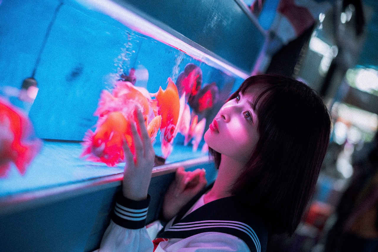 河豚抚子 -  金鱼JK [25P-351M] JK制服-第4张
