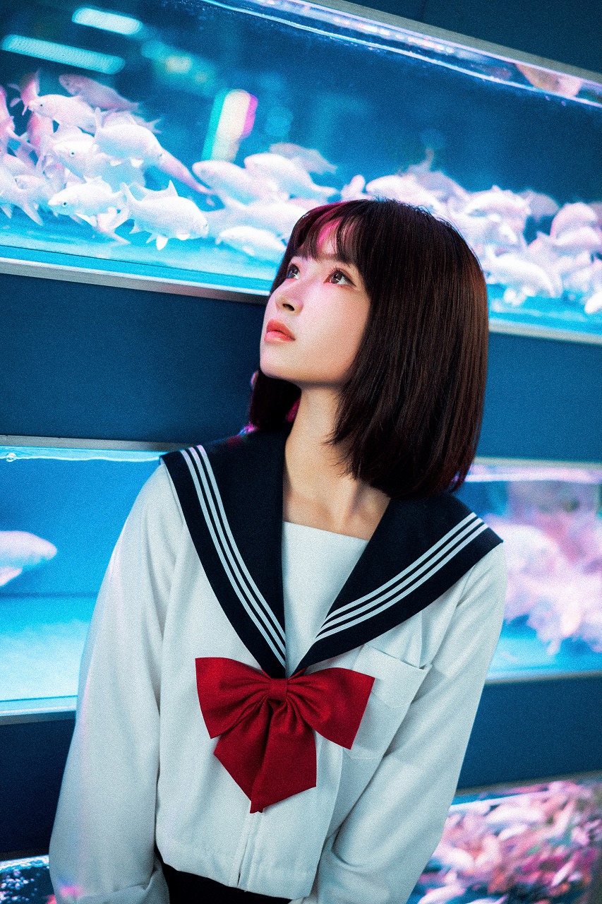 河豚抚子 -  金鱼JK [25P-351M] JK制服-第5张