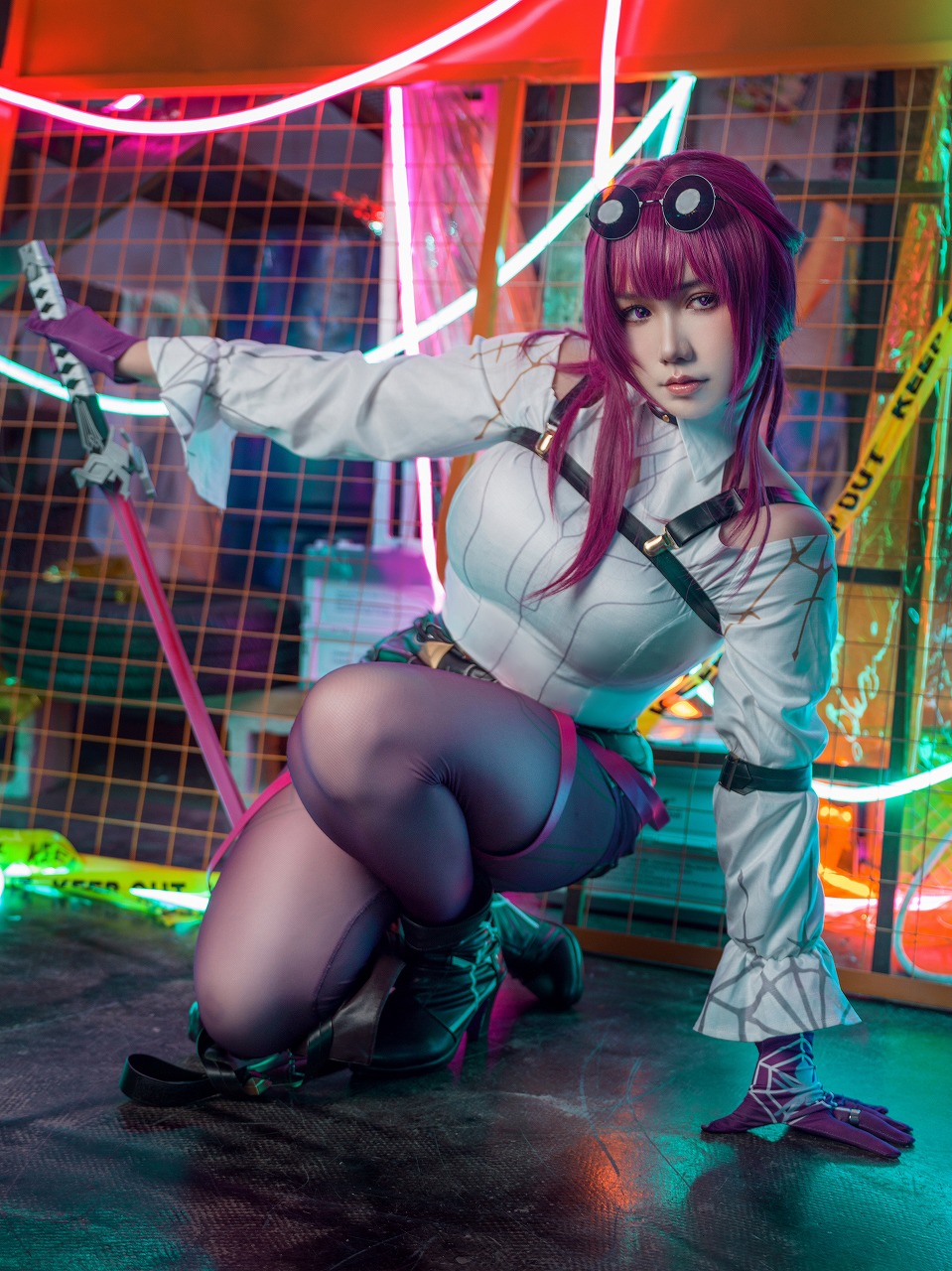 麻花麻花酱 -  卡芙卡 [29P-255M] cosplay美女-第4张
