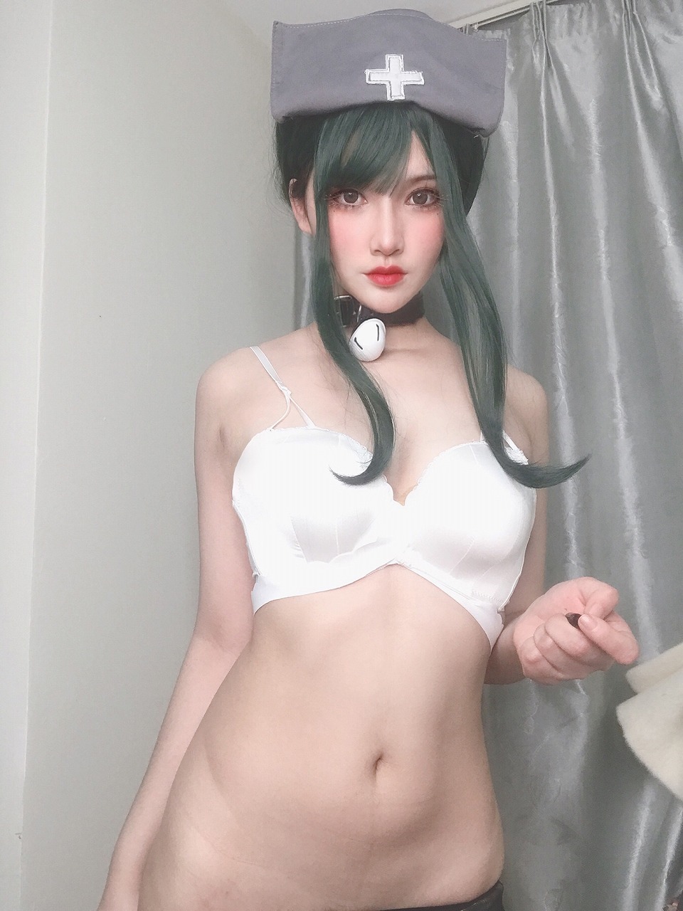 你十七鸽 -  灰色护士 [146P+1V-172M] 护士装-第4张