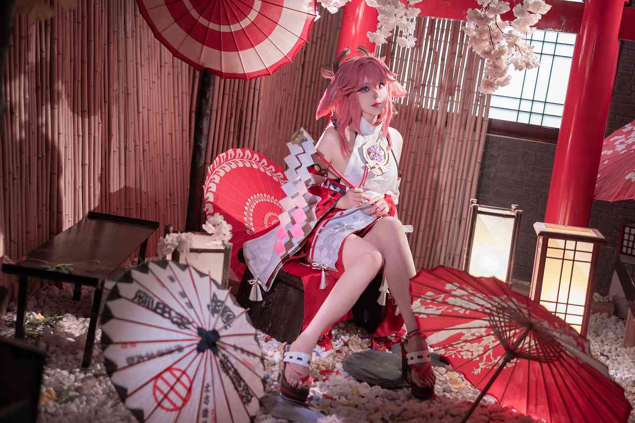 Natsuko夏夏子-八重神子 [91P-618MB] 原神-第2张
