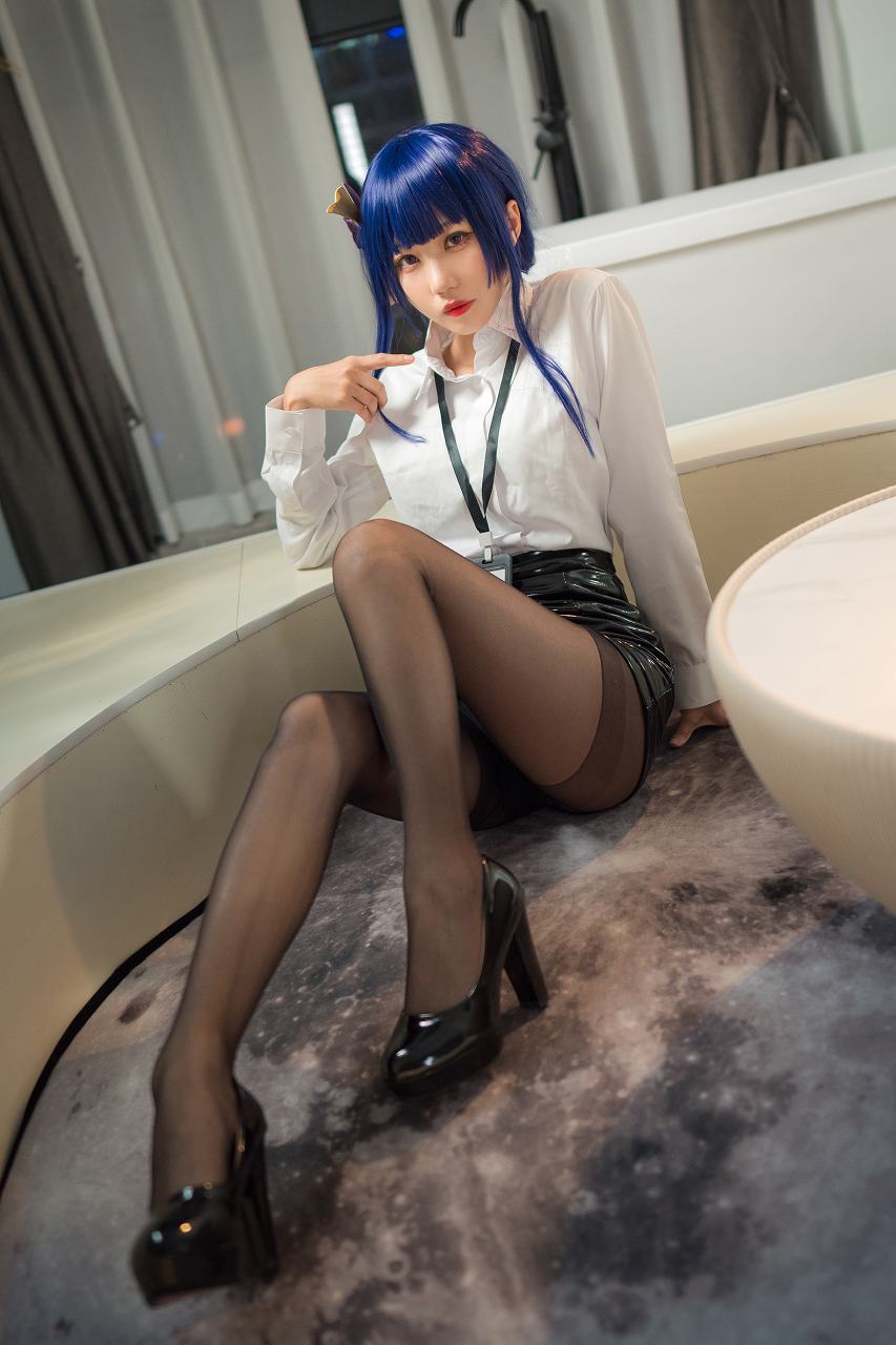 影子喵Ghost-雷电将军OL [35P-456MB] OL制服-第4张