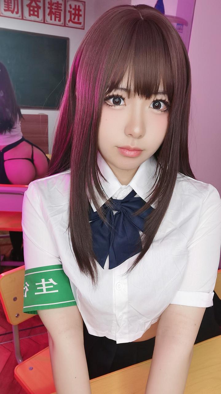 虎森森-生徒会长 [72P-1.32GB] JK制服-第1张