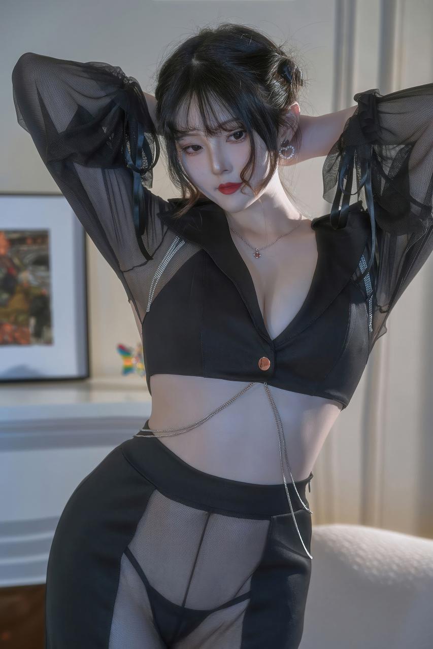 Natsuko夏夏子-朦胧OL [53P+1V-734M] OL制服-第3张