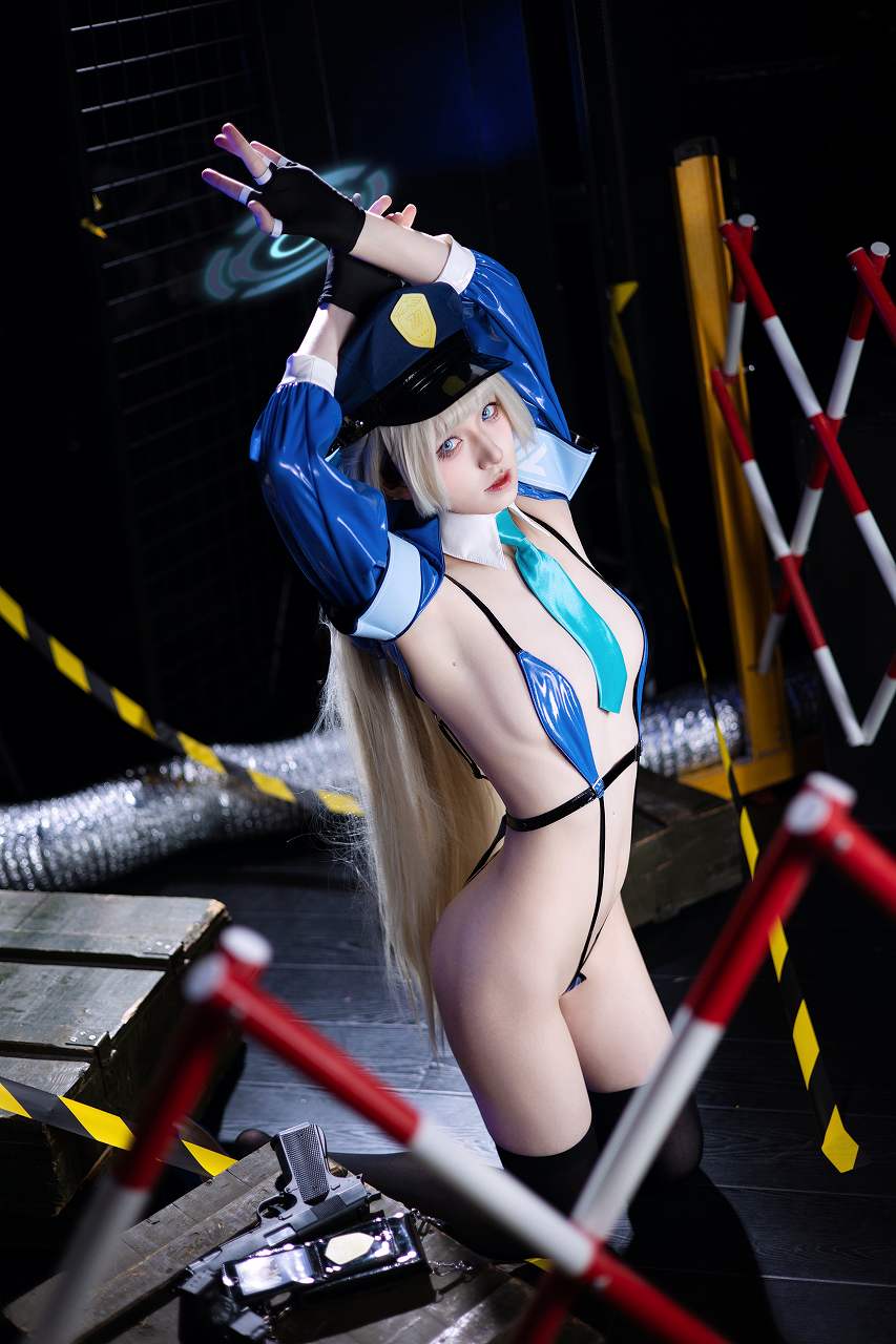 双木扶苏-碧蓝档案 飞鸟马时 警察ver [51P-232MB] cosplay美女-第6张