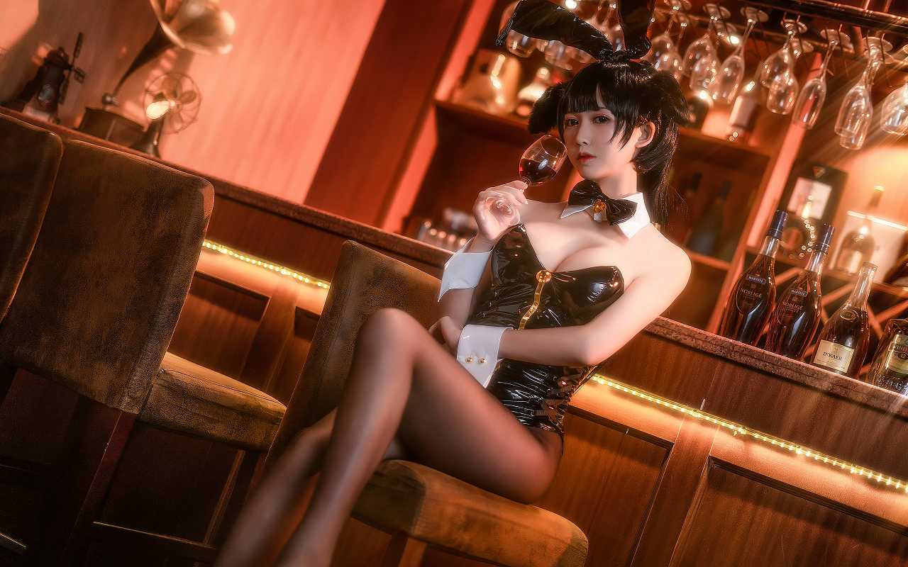 猫九酱Sakura-鳗鱼霏儿&猫九酱 - 兔女郎 [24P-139MB] 兔女郎-第4张